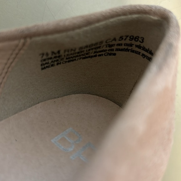 bp by Nordstrom - Blush Suede Bow Flat / Loafer - Picture 5 of 5